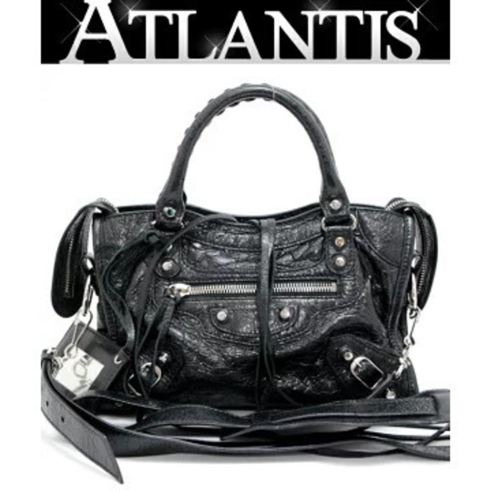 Balenciaga City bag leather black